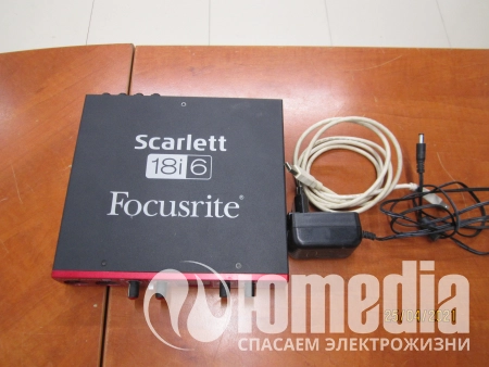 Ремонт звуковых карт Focusrite scarlett 18i6