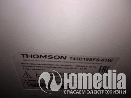 ремонт телевизоров 42-45 Thomson T43D19SFS-01W