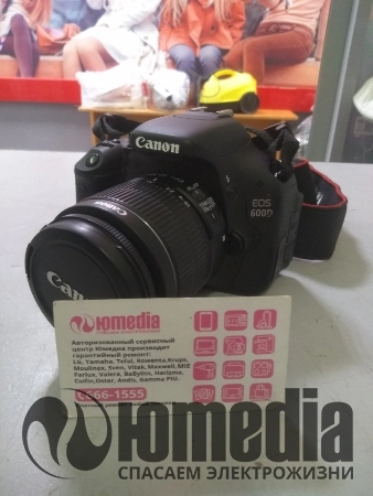 Ремонт зеркальных фотоаппаратов Canon 600D