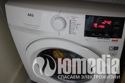 Ремонт стиральных машин AEG ---