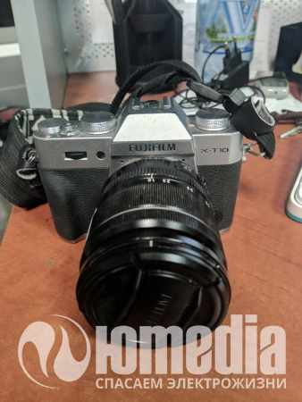 Ремонт зеркальных фотоаппаратов Fujifilm x-t10