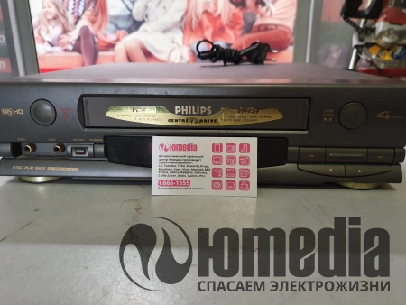 Ремонт видеомагнитофонов Philips vr454/55