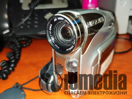 Ремонт видеокамер miniDV JVC gr-d640