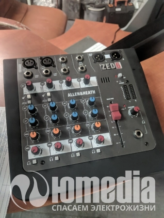 Ремонт микшерных пультов Allen&Heath ZED6