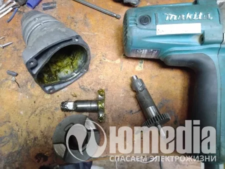 Ремонт гайковерта Makita TW0350