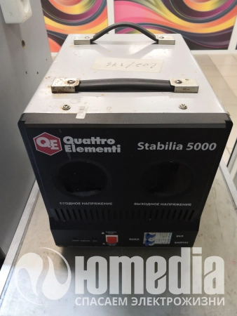 Ремонт стабилизаторов напряжения Quattro Elementi Stabillia 5000