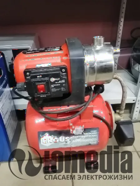 Ремонт насосных станций Ergus Automatico 600