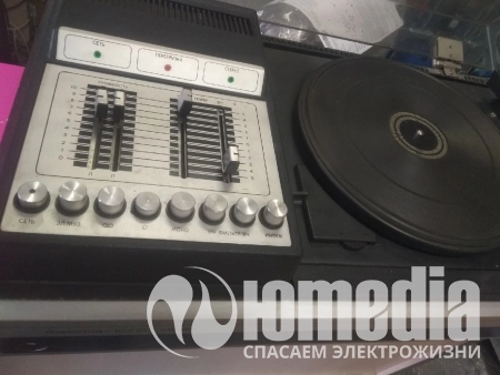 Ремонт виниловых проигрывателей СССР Мелодия-103-stereo
