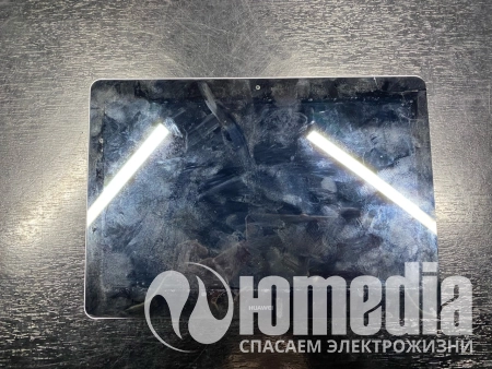 Вздулся АКБ, трещина в углу планшета