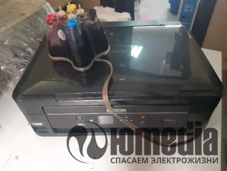 Печатает полосами