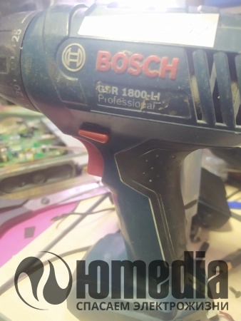 Ремонт шуруповертов Bosch GSR 1800-LI
