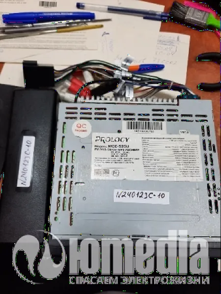 Ремонт автомагнитол Prology mce-525u