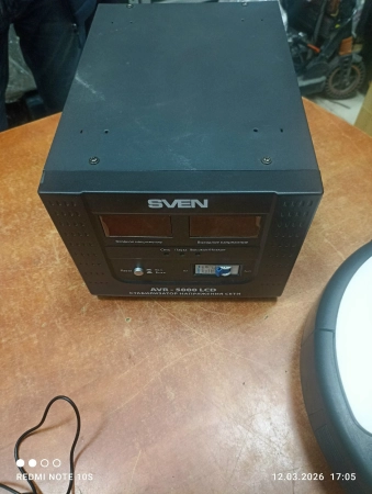 Ремонт стабилизаторов напряжения Sven AVR-5000LCD
