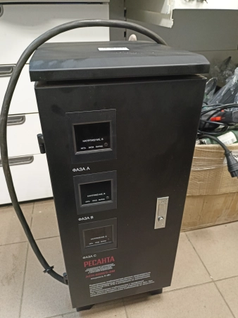 Ремонт стабилизаторов напряжения РЕСАНТА ACH-6000/3-ЭМ