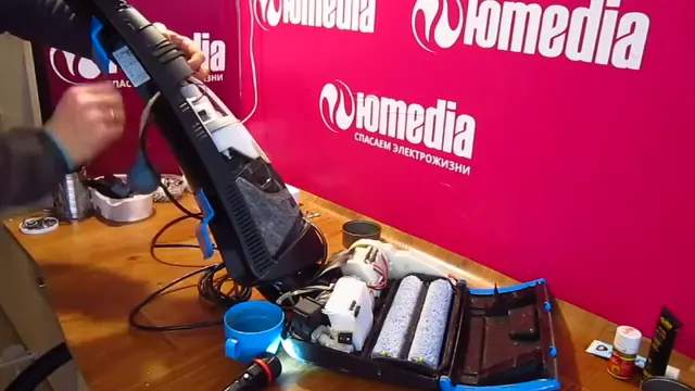Электрическая швабра PHILIPS не моет. Ремонт гидросистемы