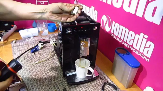 Кофемашина Melitta выдаёт ошибку