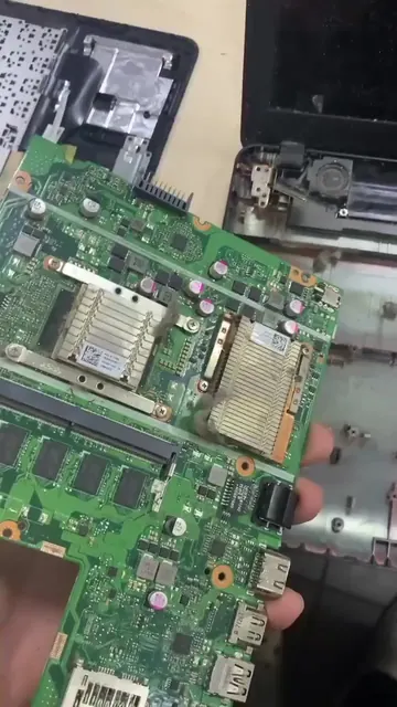 Ноутбук Asus чистка и замена термопасты